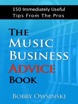 cover image of The Music Business Advice book
